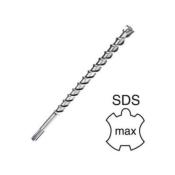 SDS max Bohrer 20 x 600 mm Kopf mit 4 Hartmetallschneiden
