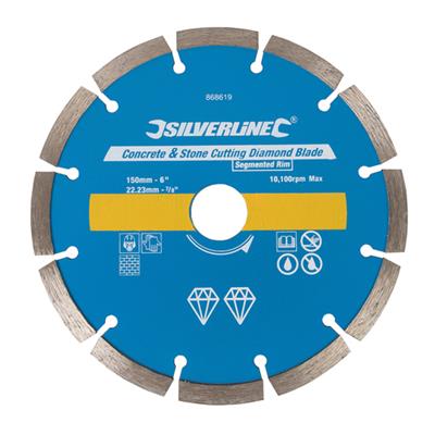 Disque diamant segmenté 150 x 22,2 mm